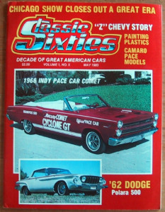 CLASSIC SIXTIES 1983 MAY - CYCLONE PACER, Z-OPTIONS